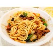 Жареная лапша с мясом